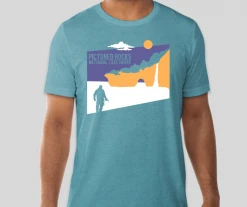 Down Wind Sports Michigan Ice Fest Pictured Rocks Tee