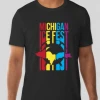 Down Wind Sports Michigan Ice Fest Colors Tee Michigan Ice Fest Gear