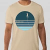 Down Wind Sports Michigan Ice Fest Blue Circle Tee