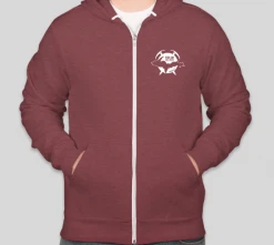 Down Wind Sports Michigan Ice Fest 22 Logo Hoody More Climbing Gear