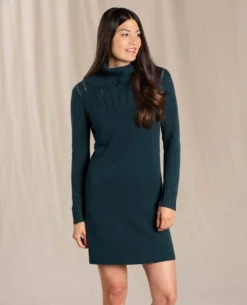 Down Wind Sports Sales Shop 33 Toad&Co Apparel Toad&Co Women's Chelsea II Turtleneck Dress