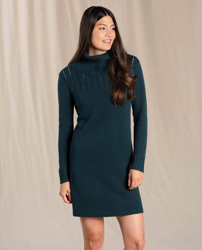 Budget 🛒 Toad&Co Apparel Toad&Co 👩 Women's Chelsea II Turtleneck 👗 Dress 👏 1 Toad&Co Apparel Toad&Co Women's Chelsea II Turtleneck Dress
