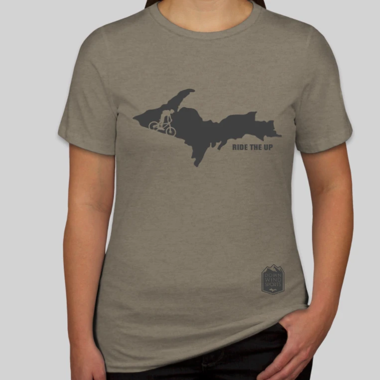 Coupon 🎉 Down Wind Sports 👩 Women's Ride UP Tee Local Goods 🌟 2 Down Wind Sports Women's Ride UP Tee Local Goods