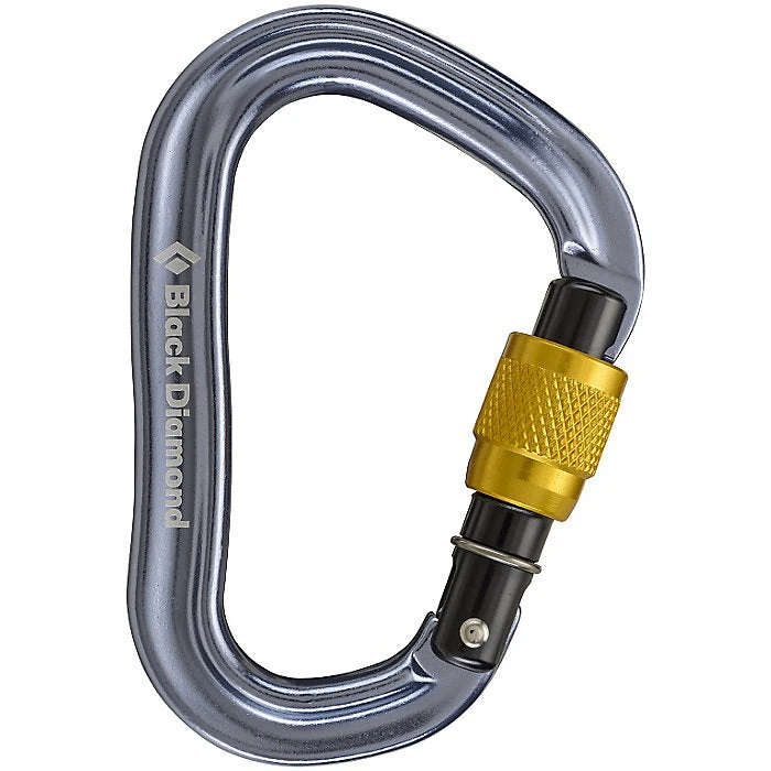 Promo ๐ Black Diamond Vaporlock Screwgate Carabiner ๐งจ 1 Black Diamond Vaporlock Screwgate Carabiner