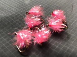 Down Wind Sports Estaz Egg Pink Fly Fishing