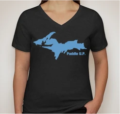 Down Wind Sports Women's Paddle UP V-Neck