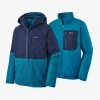 Down Wind Sports Patagonia 3 In 1 Snow Shot Jacket
