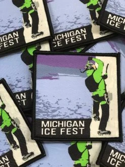 More Climbing Gear Michigan Ice Fest Patch