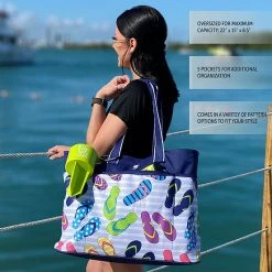 Best Sale ⌛ Gecko Oversized Beach Tote 🎉 5 Gecko Oversized Beach Tote