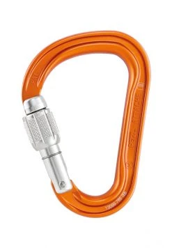 Petzl Attache Screw-Lock Carabiner Rock Climbing