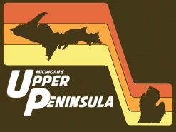 Down Wind Sports Retro U.P. Sticker Local Goods