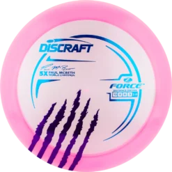 Down Wind Sports Discraft 5X Z Force Paul McBeth Driver