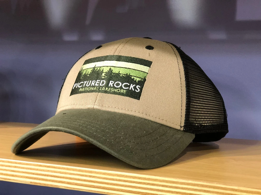 Best deal 🧨 Down Wind Sports Pictured Rocks Trees Hat 🎉 4 Down Wind Sports Pictured Rocks Trees Hat
