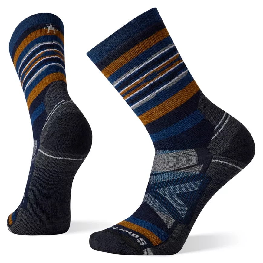Deals ✔️ Smartwool Men's Performance Hike Full Cushion Rail Stripe Crew 🧨 1 Smartwool Men's Performance Hike Full Cushion Rail Stripe Crew