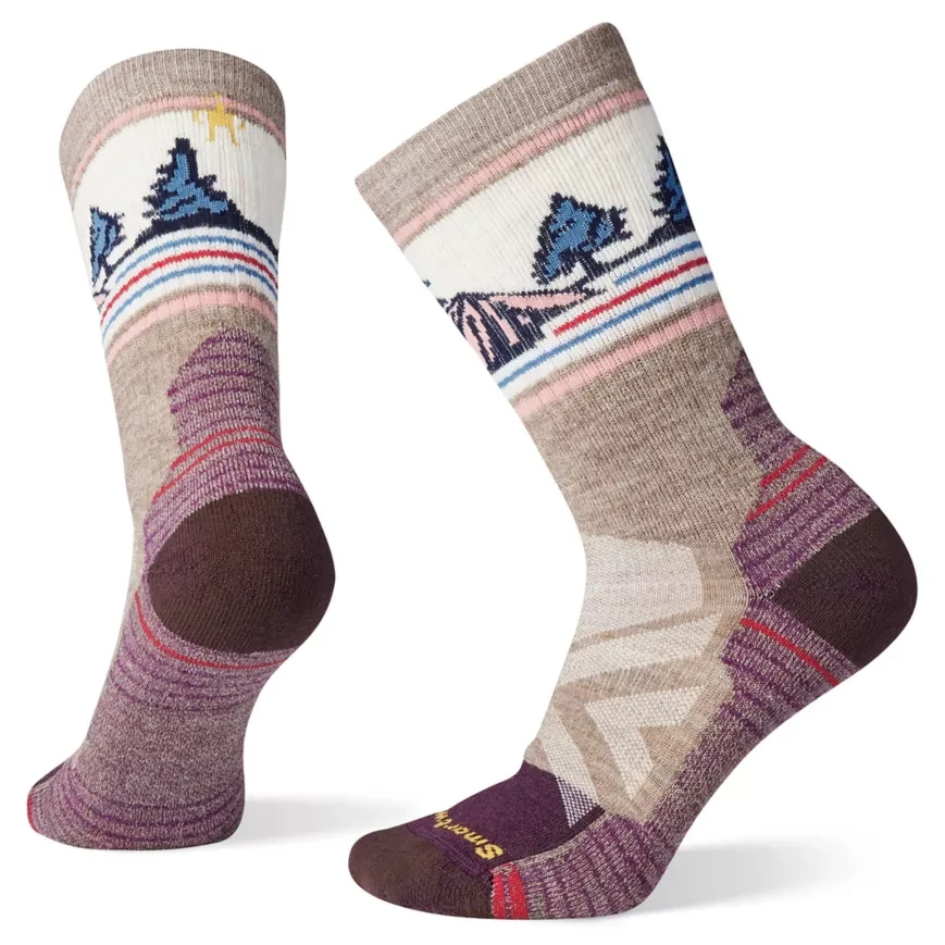 Budget 🤩 Apparel Smartwool 👩 Women's Performance Hike Full Cushion Camp Scene Crew 🤩 1 Apparel Smartwool Women's Performance Hike Full Cushion Camp Scene Crew