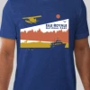 Down Wind Sports Local Goods Isle Royale Plane & Ship Tee