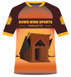 Down Wind Sports Bike Apparel Marquette Ore Dock Mountain Bike Jersey