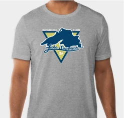 Down Wind Sports Local Goods Lake Superior Swimming Club Tee