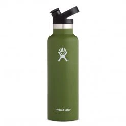 Hydroflask Hydro Flask 21 Oz Standard Mouth W/Sport Cap Hiking & Camping Accessories