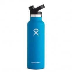 Hydroflask Hydro Flask 21 Oz Standard Mouth W/Sport Cap Hiking & Camping Accessories