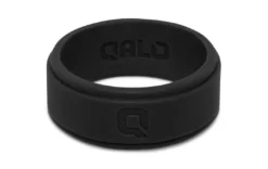 Gifts QALO Men's Flat Step Edge Ring