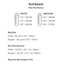 New ❤️ Big Agnes 👩 Women's Sunbeam 30 (FireLine Eco) Sleeping Bags & Matresses 😍 9 Big Agnes Women's Sunbeam 30 (FireLine Eco) Sleeping Bags & Matresses