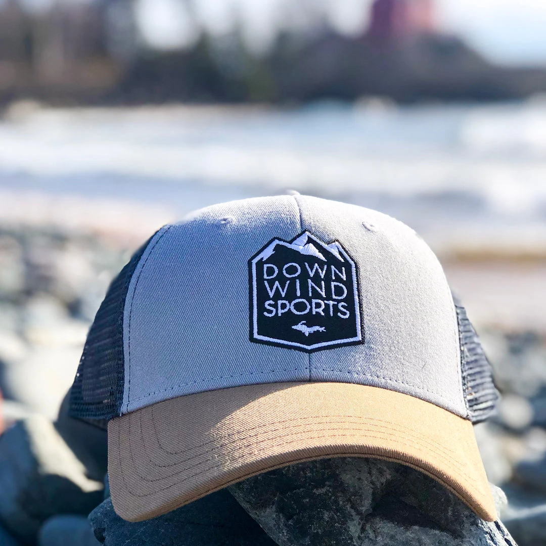 Discount ⌛ Down Wind Sports Classic DWS Trucker Local Goods 💯 1 Down Wind Sports Classic DWS Trucker Local Goods