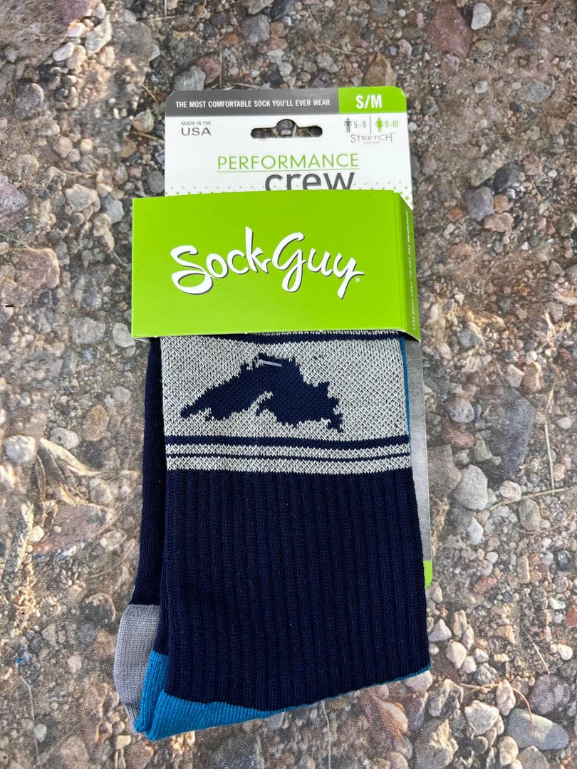 Budget 🎁 SOCKGUY Local Goods Down Wind Sports - Sock ✨ 2 SOCKGUY Local Goods Down Wind Sports - Sock