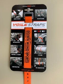 Bike Accessories DWS Voile Strap Aluminum Buckle Orange